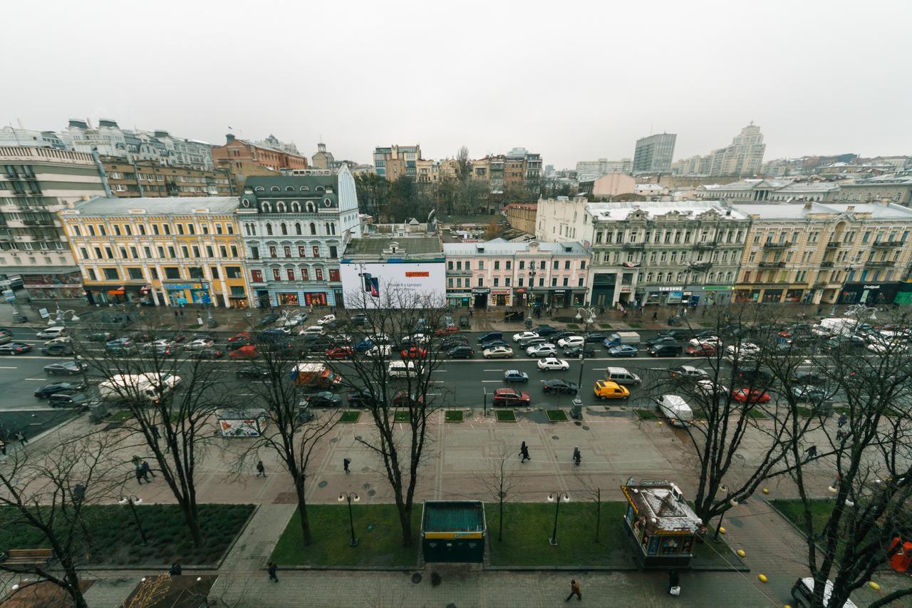 Khreschatyk Apartments Kiew Exterior foto