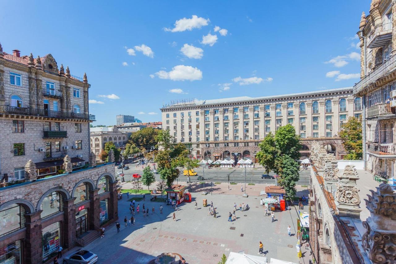 Khreschatyk Apartments Kiew Exterior foto